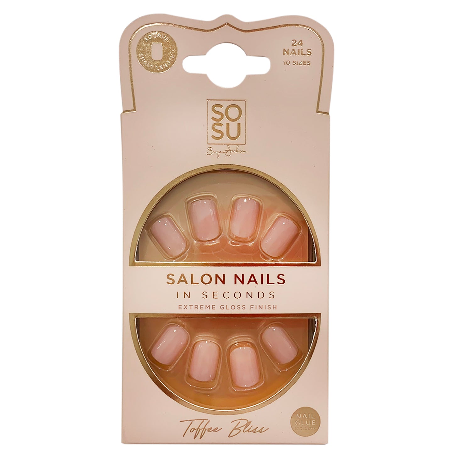 SoSu Salon Nails Toffee Bliss
