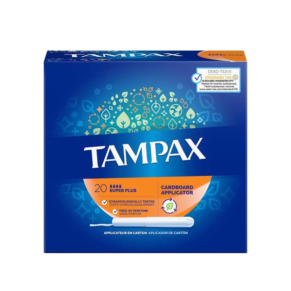 Tampax Super Plus Tampons 20pk