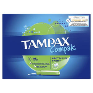 Tampax Compak Super Tampons 18s