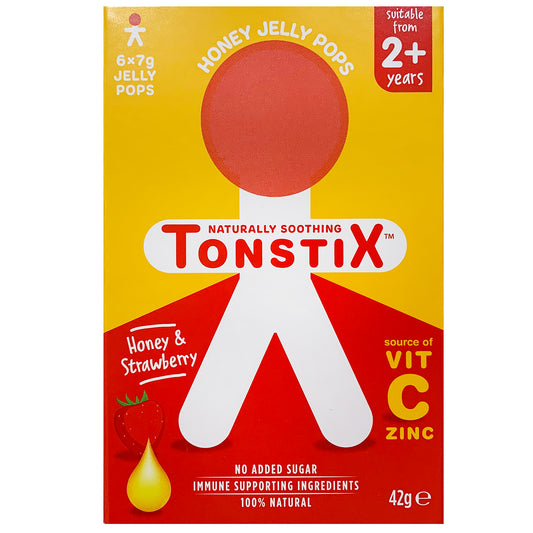 Tonstix Honey Jelly Pops Strawberry 6