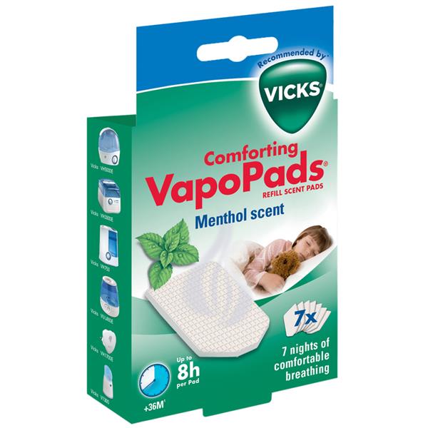 Vicks Comforting VapoPads Menthol 7pk