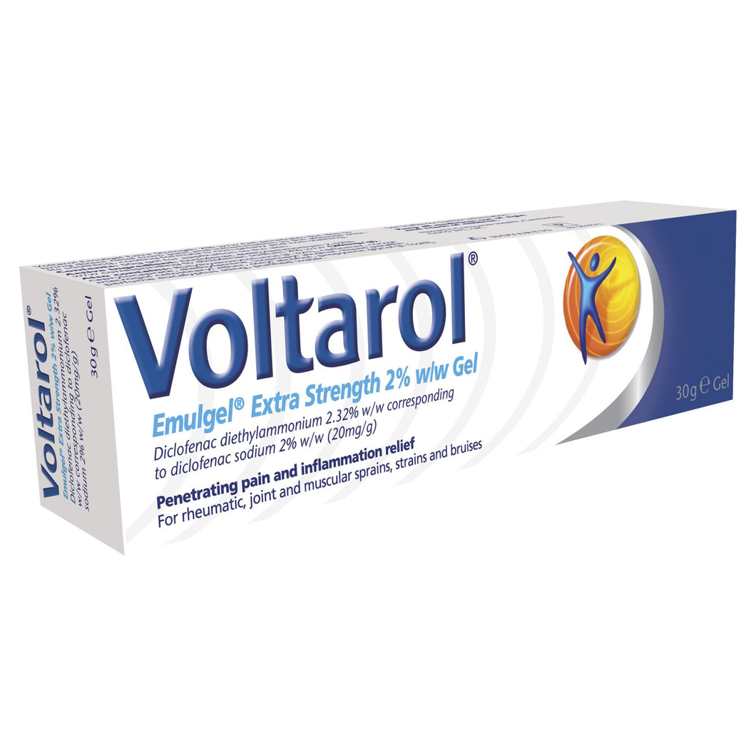 Voltarol Emugel Extra Strength 2% Gel 30g