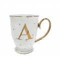 Bombay Duck Alphabet Spotty Mugs