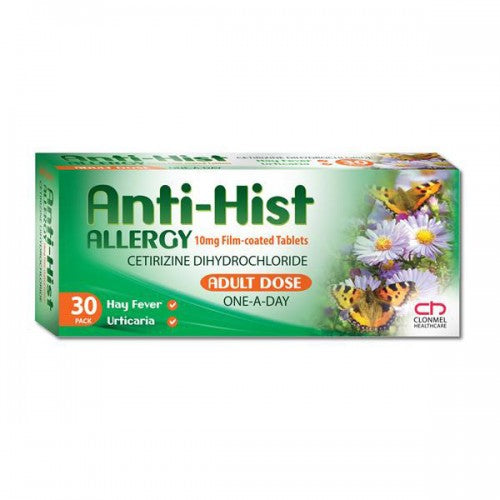 Anti-Hist Allergy Tablets 30pk