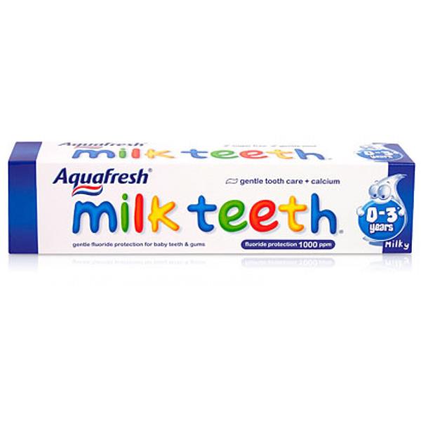 Aquafresh Baby Toothpaste Milk Teeth 0-3yrs