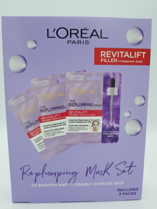 L'Oréal Revitalift Filler Replumping Mask Set