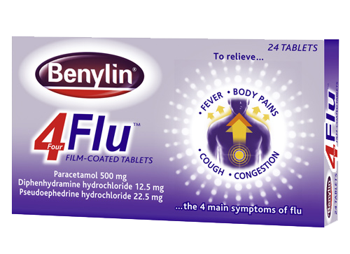 Benylin 4 Flu Tablets