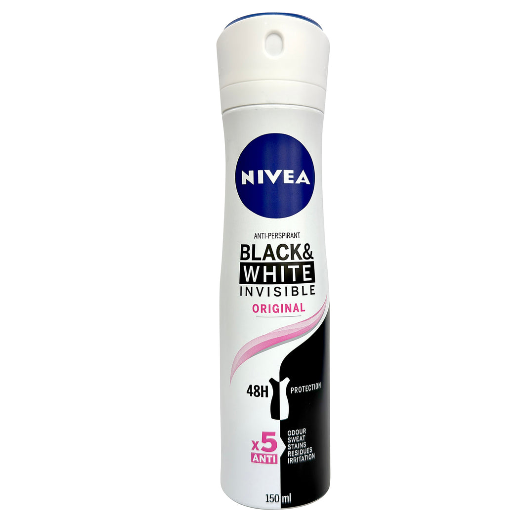 Nivea Anti-Perspirant Black&White Invisible for Women