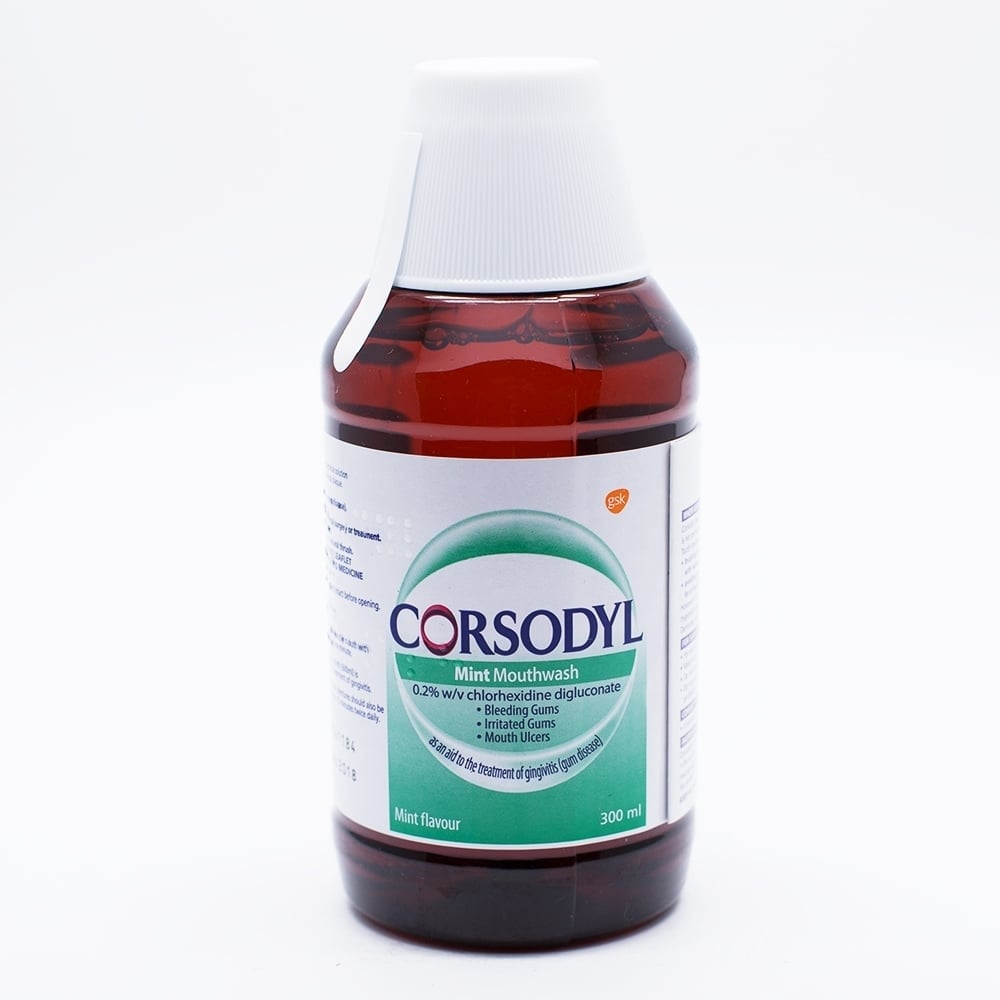 Corsodyl Treatment Mouthwash 300ml ( Aniseeed, Mint)