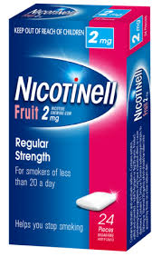 Nicotinell Fruit Gum 2mg - 24 Pieces