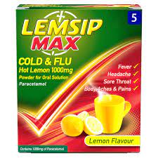 Lemsip Max Cold & Flu Lemon Flavour