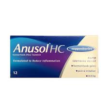 Anusol Plus HC Suppositories