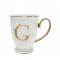 Bombay Duck Alphabet Spotty Mugs