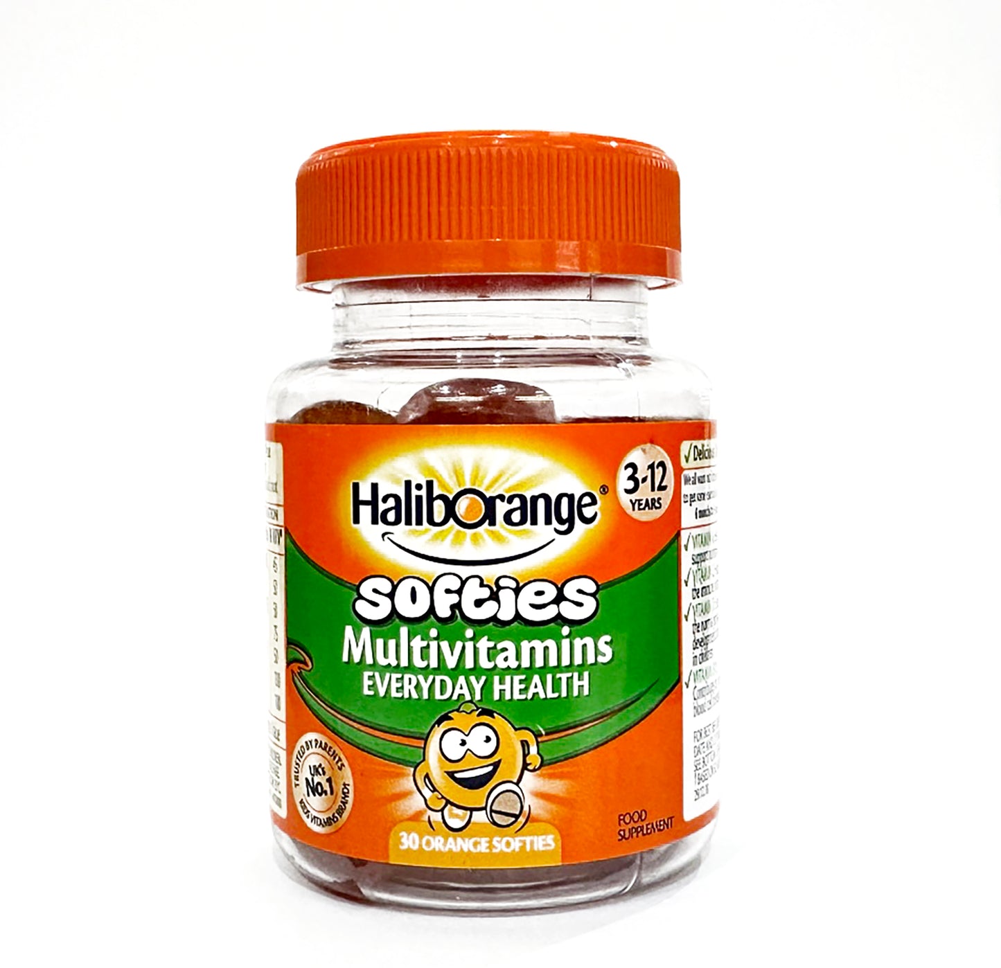Haliborange Softies Multivitamins Orange 30 Pack