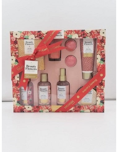 IDC BEAUTY FLOWERS 9 PCE BATH SET