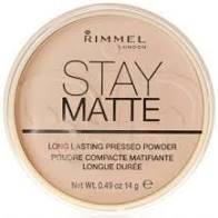 Rimmel Stay Matte Pressed Powders Silky Beige 005