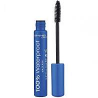 Rimmel 100% Waterproof Mascara Black Black 001