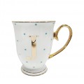 Bombay Duck Alphabet Spotty Mugs