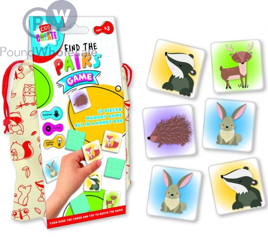 KIDS CREATIVE MEMORY GAME AGES 3+