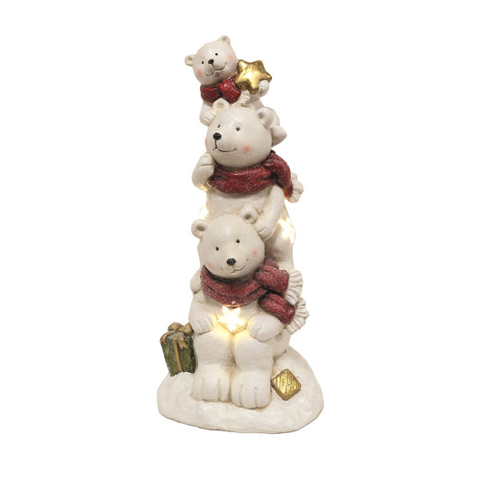 LED POLAR BEAR STACK 50CM