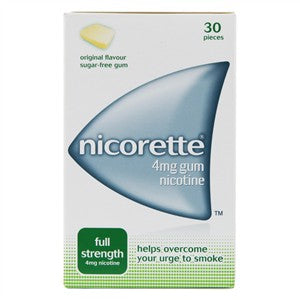 Nicorette Gum Original 4mg - 30 Pieces
