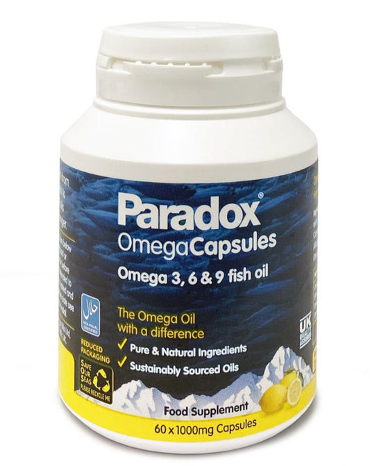 Paradox Omega Oils 3 6 9 Caps 60 Pk