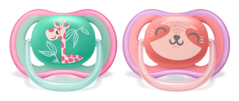 Avent Ultra Air Soothers 18 Months + 2 Pack