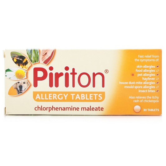 Piriton Allergy Tablets 30pk
