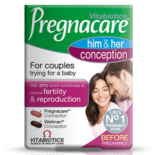 Vitabiotics Pregnacare Him&Her Conception 30 Day