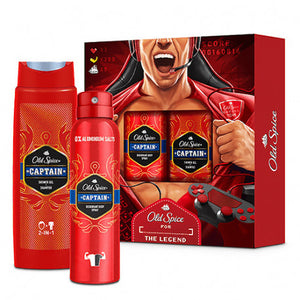 OLD SPICE DARK CAPTION  GIFT SET