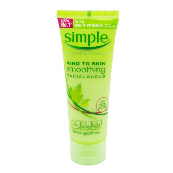 Simple Smoothing Facial Scrub 75ml