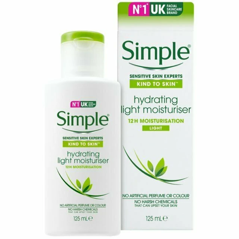 Simple Kind to Skin Hydrating Light Moisturiser 125ml