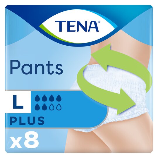 Tena Pants Plus Large x8
