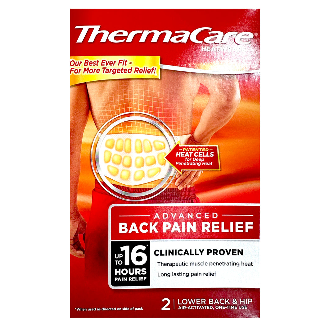 Thermacare Advanced Back Pain Relief