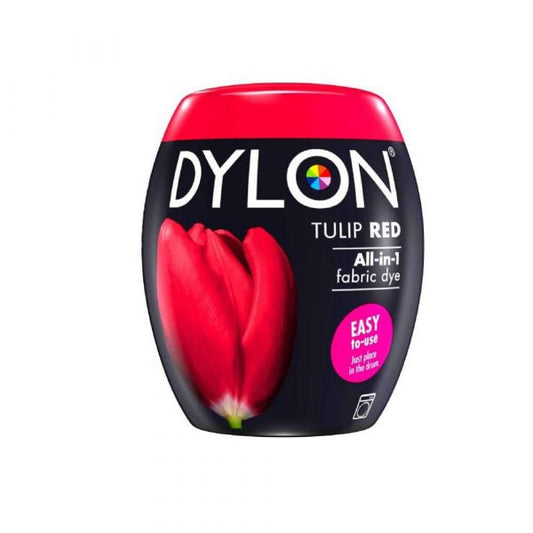 DYLON MACHINE DYE POD TULIP RED 350G