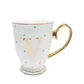Bombay Duck Alphabet Spotty Mugs