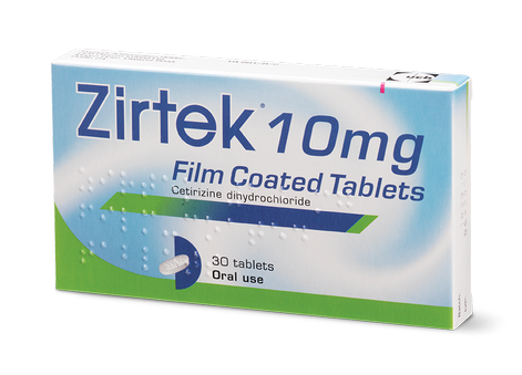 Zirtek Allergy Relief Tablets